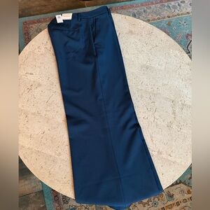 Banana Republic Dark Blue Sculpted Trousers